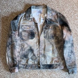 Denim Tie Dye Jacket ❌❌ SOLD